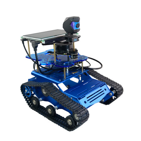 AI Robot Kits Car for Learning SLAM Algorithms with NVIDIA Jetson Nano, LIDAR, and Python/C++