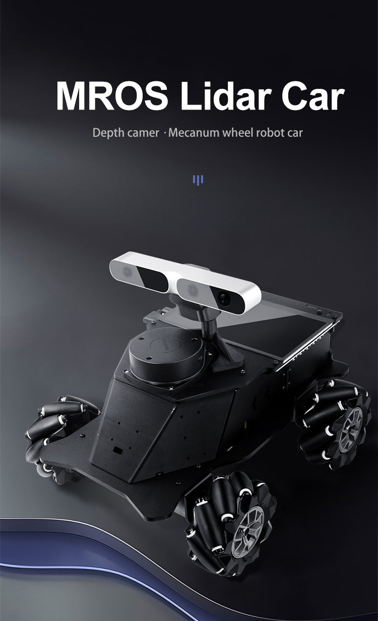 ROS Robot Jetson Nano Mecanum Wheel Smart Car for Mapping and Navigation