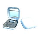Newest denture box with mirror Invisible Storage Box Plastic Orthodontic Aligner Retainer case Aligner Dental Denture Box