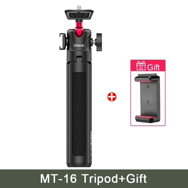Ulanzi MT-16 Extend Tablet Tripod with Cold Shoe for Microphone LED Video Fill Light Smartphone SLR Camera Tripod