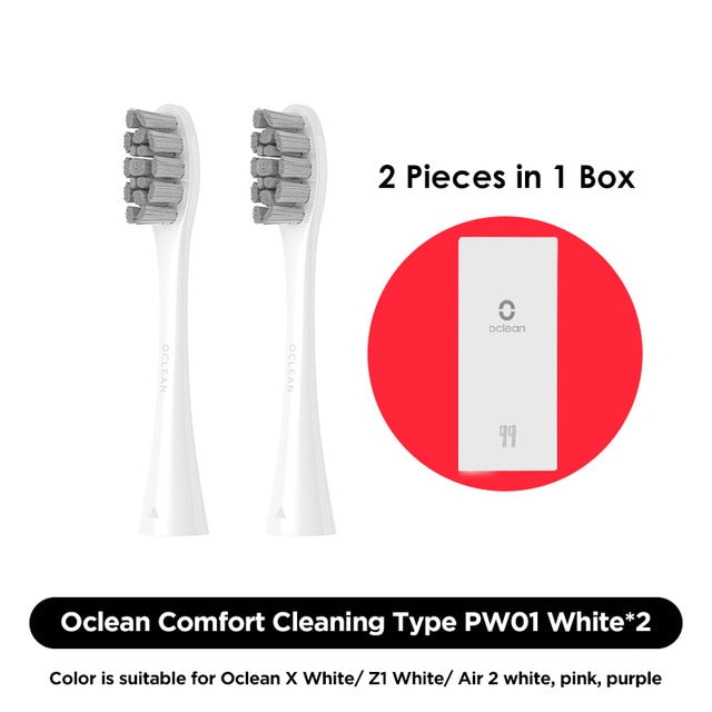 Oclean Brush Head nozzles Replacements heads PW01/03/05/07/09 P5 for Oclean X/ X PRO/ Z1/ F1/ One/ Air 2 /SE Sonic Toothbrush